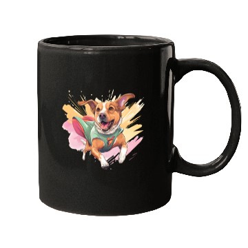 Discover Superhero Mutt Dog Mutt Lover Mugs