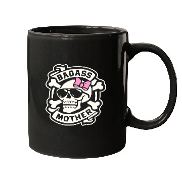 Discover Badass Mother Skull LIKE US ON FACEBOOK # Mugs