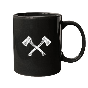 Discover Axe Thin Red Line US Flag Cool Firefighter USA Mugs
