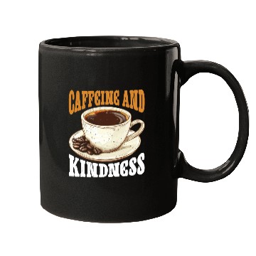 Discover Caffeine And Kindness 6 Mugs