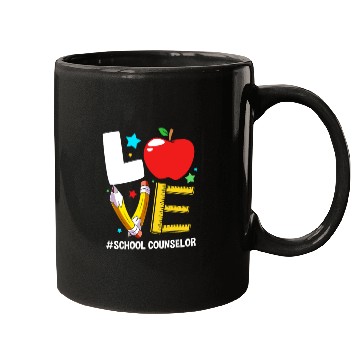 Discover Funny Back To School Love School Counselor Mugs