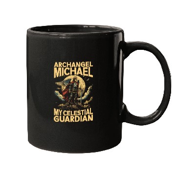Discover Archangel Michael Catholic Christianity Angel Mugs