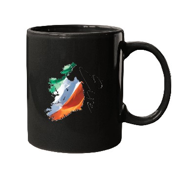 Discover Ireland | Real Flag | Flag Map IR Mugs