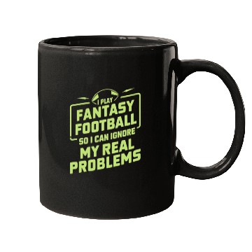 Discover FUNNY FANTASY FOOTBALL Mugs