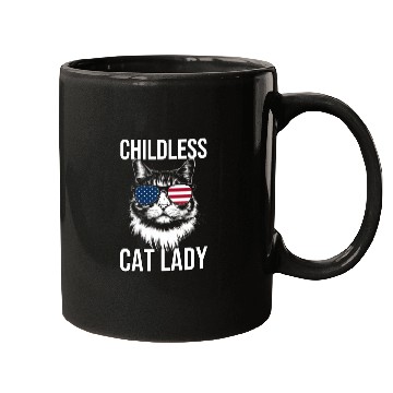 Discover Childless Cat Lady Mugs