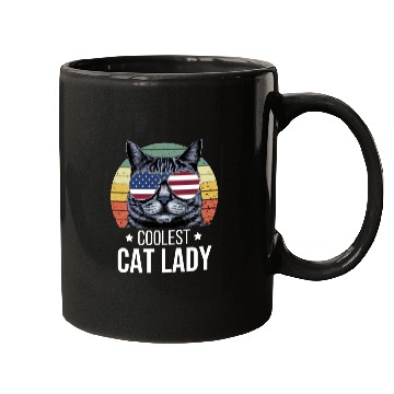 Discover Coolest Cat Lady Mugs