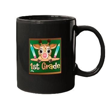 Discover Back to school - 1st Grade Giraffe Mugs