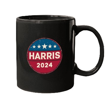 Discover Retro Kamala Harris 2024 Mugs