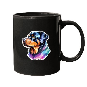 Discover Rottweiler Watercolor Mugs