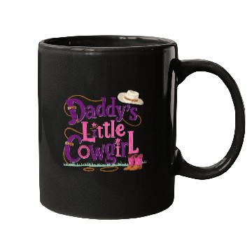 Discover Daddy's Little Cowgirl Mugs
