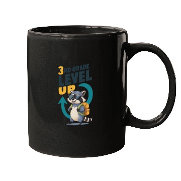 Discover 3RD Grade Level Up Back To School Design Mugs