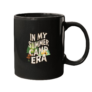 Discover Cute In My Summer Camp Era Groovy Friend Crew Mugs