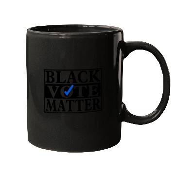 Discover Black Vote Matter Mugs