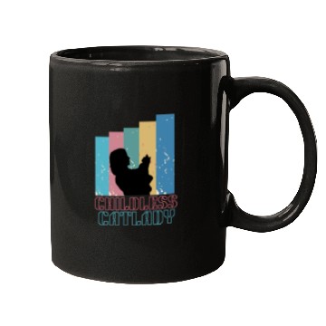 Discover Childless cat lady Mugs