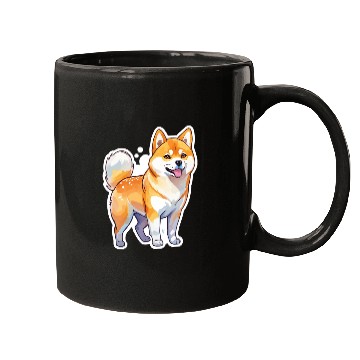 Discover Shiba Inu Watercolor Mugs