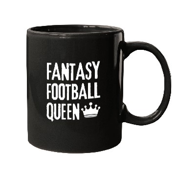 Discover Fantasy Football Queen Mugs