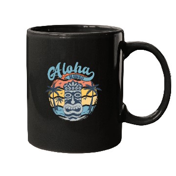 Discover Vintage Beach Aloha Hawaii Mugs