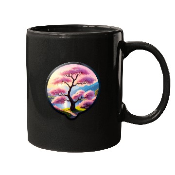 Discover Blooming Cherry Blossom by Riverbank Mugs