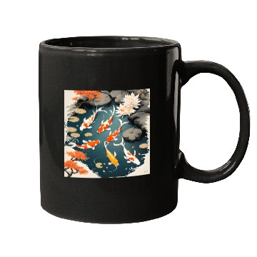 Discover Koi Pond 2 Mugs