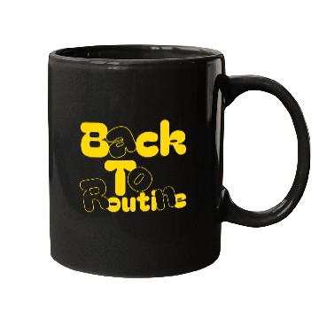 Discover Back to routine Mugs, back to school gift