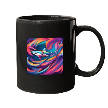 Discover Shark 2 - Colorful Mugs