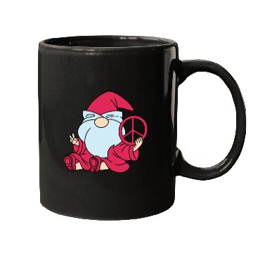 Discover Peace Gnome Gnomes Dwarves Mugs