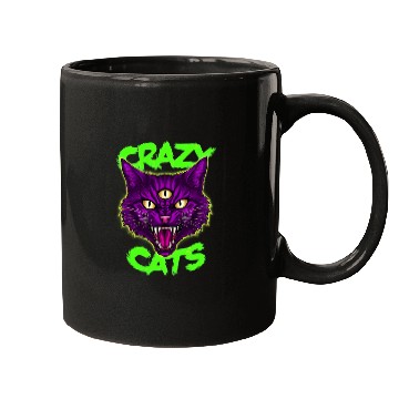 Discover CRAZY CAT Mugs