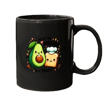 Discover Happy Avocado Toast - Cute and Funny Mugs