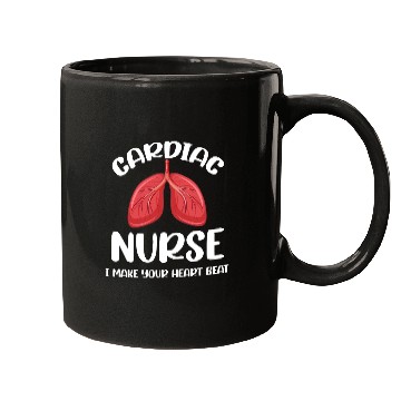 Discover Cardiac Nurse I Make Your Heart Beat Funny Mugs