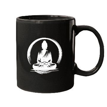 Discover Yoga Buddha Body Mindfulness Meditation Mugs
