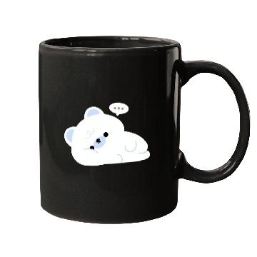 Discover Tired Polar Bear Mugs