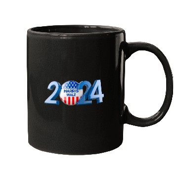 Discover US Election 2024 Trust Harris + Walz Mugs