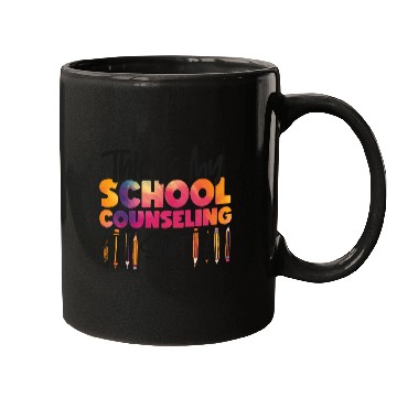 Discover School Counselor Watercolor This Mugs