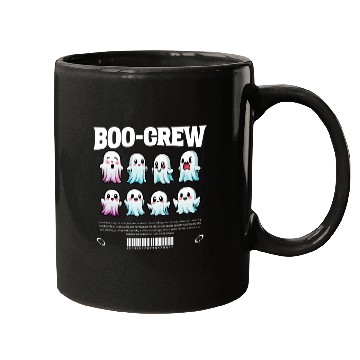 Discover Boo Crew - Halloween Cute Ghost Mugs