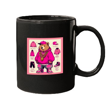 Discover Hip Hop Bear Mugs