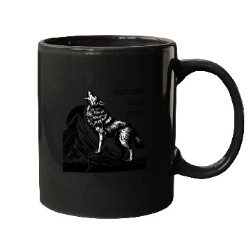 Discover Nature's Wild Spirit Series - Wolf Mugs