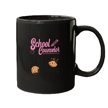 Discover School Counselor Pun Cookie School Mugs