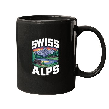 Discover Swiss Alps Switzerland. Mugs
