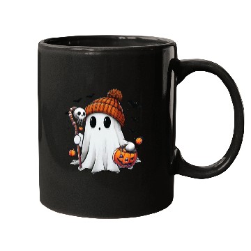 Discover Bruh Ghost Halloween Mugs