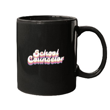 Discover School Counselor Retro 80s 90s Mugs