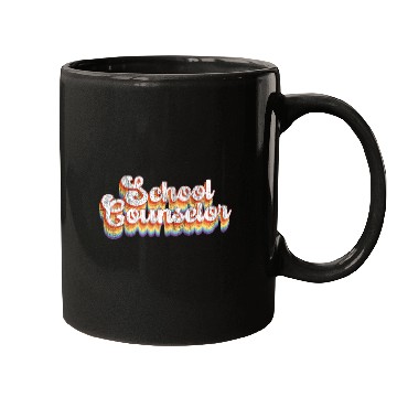 Discover School Counselor Retro Vintage Mugs