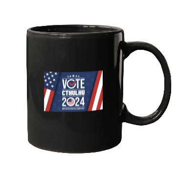 Discover Vote Cthulhu 2024 - Why Settle for the lesser evil Mugs
