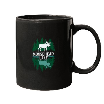 Discover Moosehead Lake Maine. Mugs
