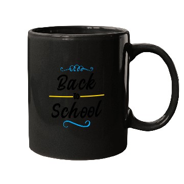 Discover back to school typography design Mugs