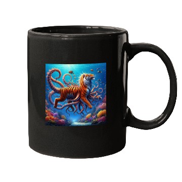 Discover The octopus-tiger Mugs