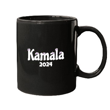 Discover Kamala Cat 2024 Election Support Mugs