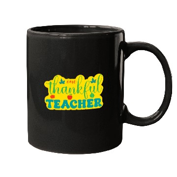 Discover one thankful teacher Mugs