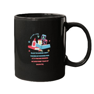 Discover Growth Begins Here Mugs