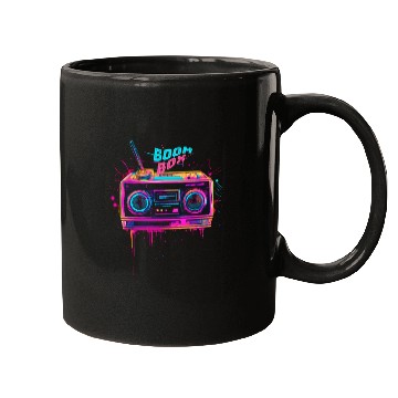 Discover boombox 80s music Mugs