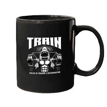 Discover Train Gym Workout Fueled By Passion Mugs